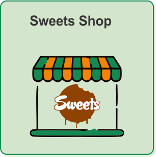 Sweet shop icon